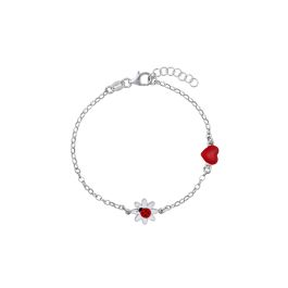 120156 Chimiama Kids Bracciale Bambina Argento Cuore - Stainless Gioiellerie